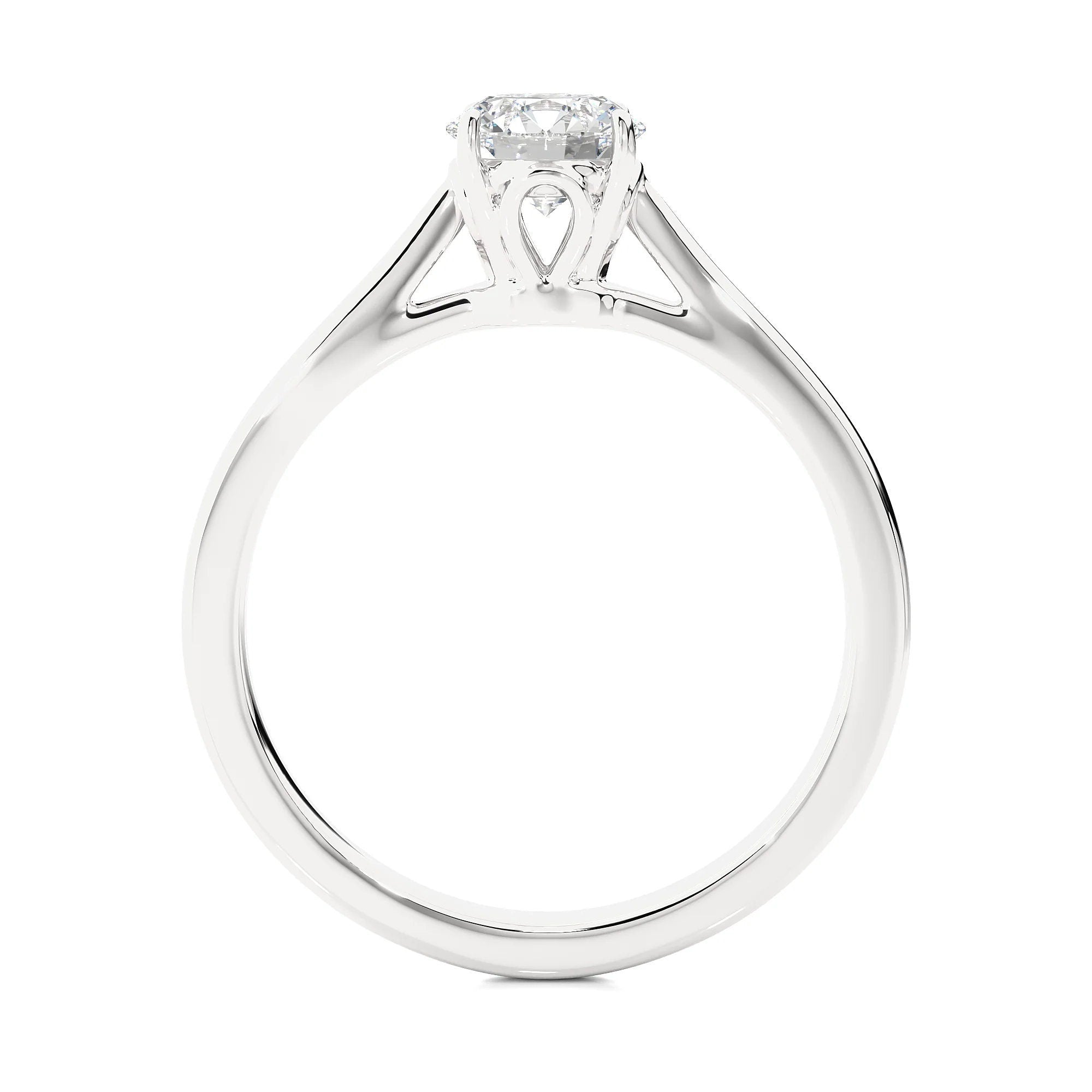 Ethically Sourced EF VS/SI Lab-Grown Diamond Solitaire Engagement or Wedding Ring – IGI Certified Diamond in 14K Real Gold